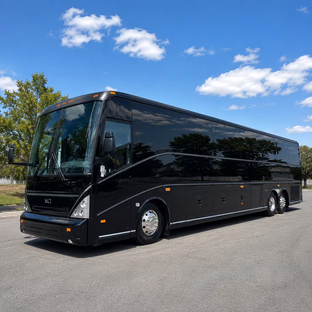 Lancaster Airport Shuttle & Transportation party bus exterior