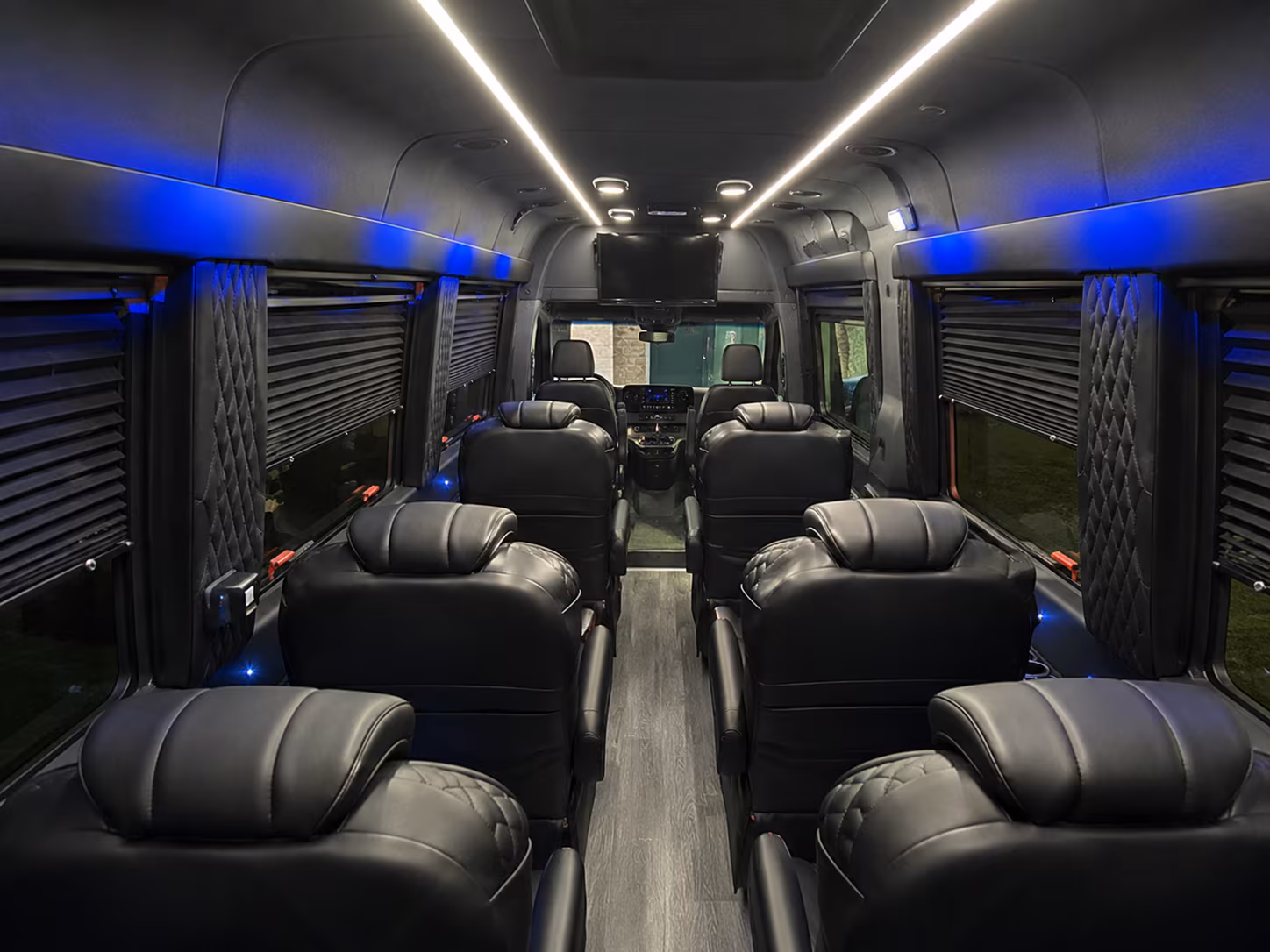 Lancaster Airport Shuttle & Transportation party bus exterior