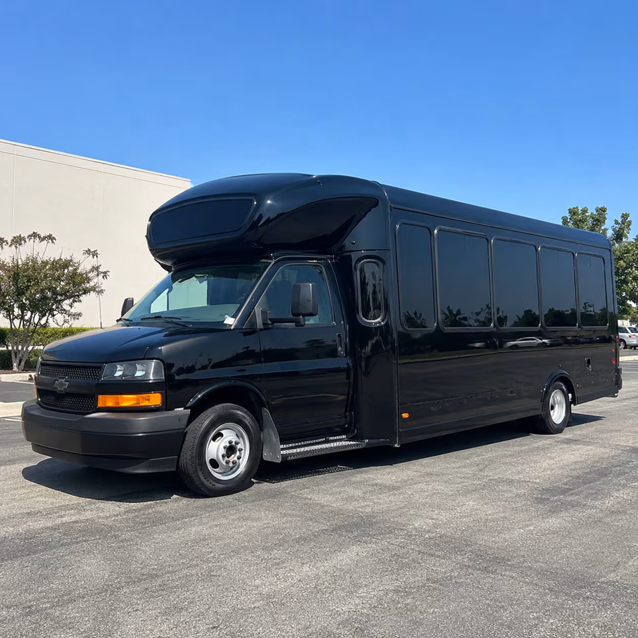 Lancaster Bachelor & Bachelorette Transportation party bus exterior