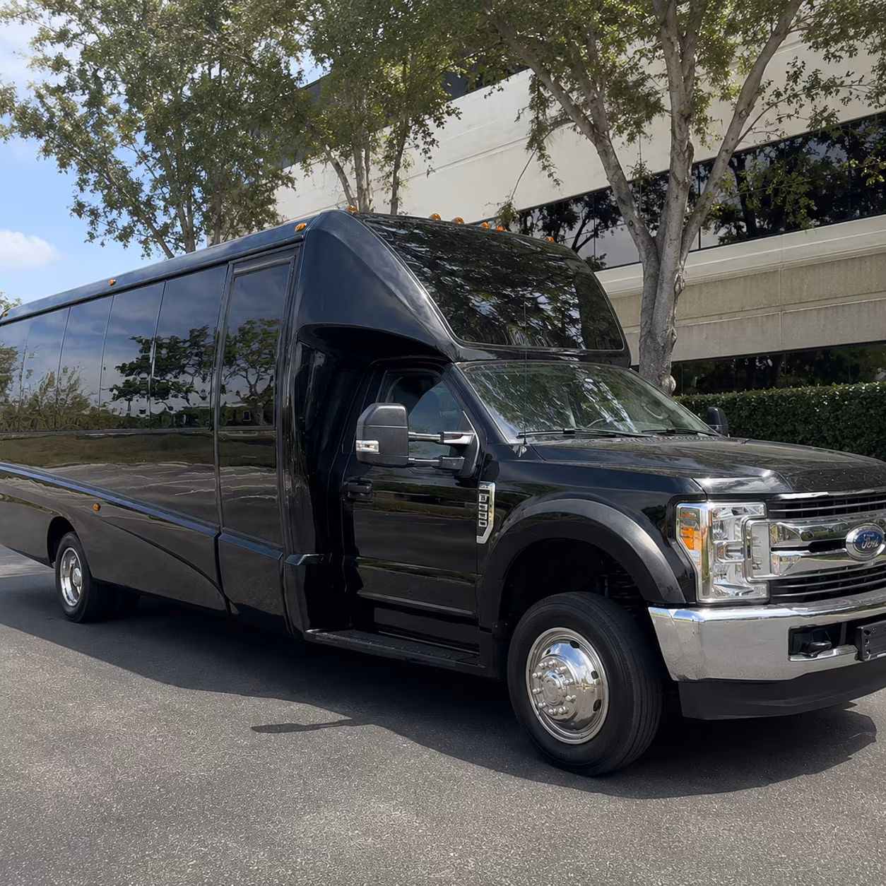 Lancaster Concert & Music Festival Transportation party bus exterior