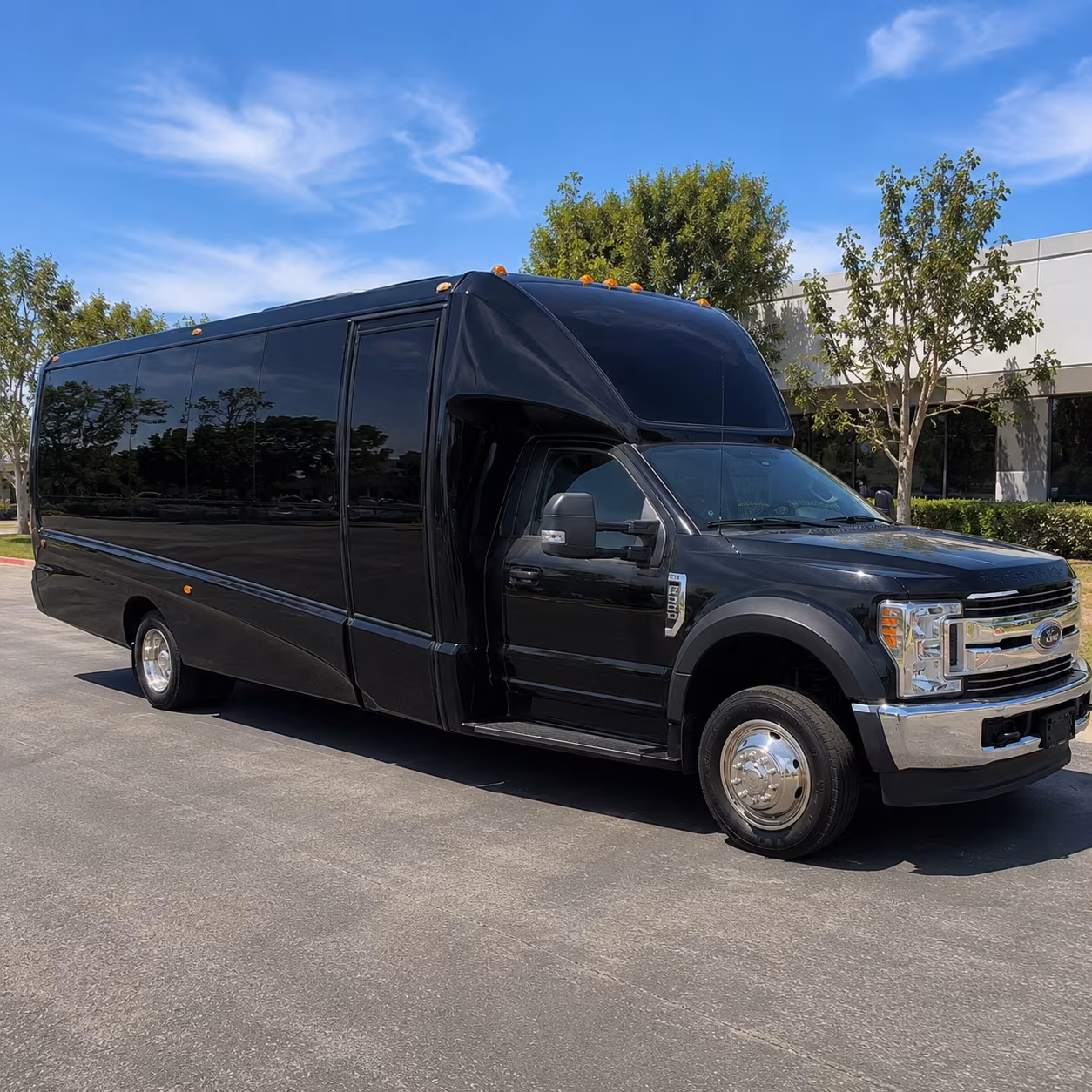 Lancaster Concert & Music Festival Transportation party bus exterior