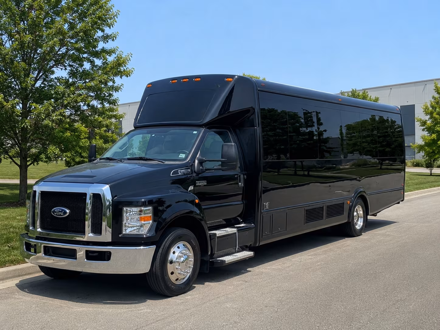 Lancaster Concert & Music Festival Transportation party bus interior