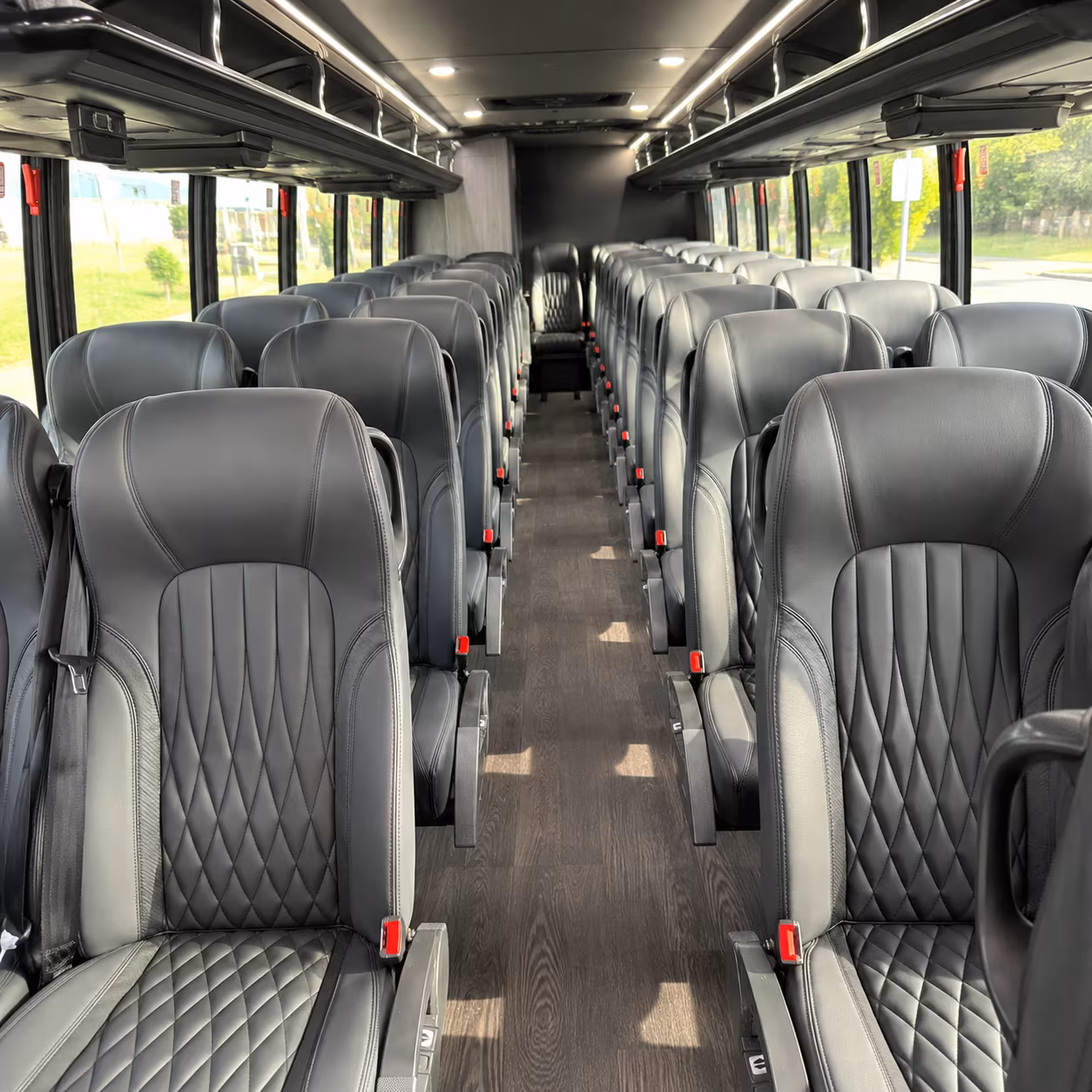 Lancaster Corporate Transportation party bus exterior