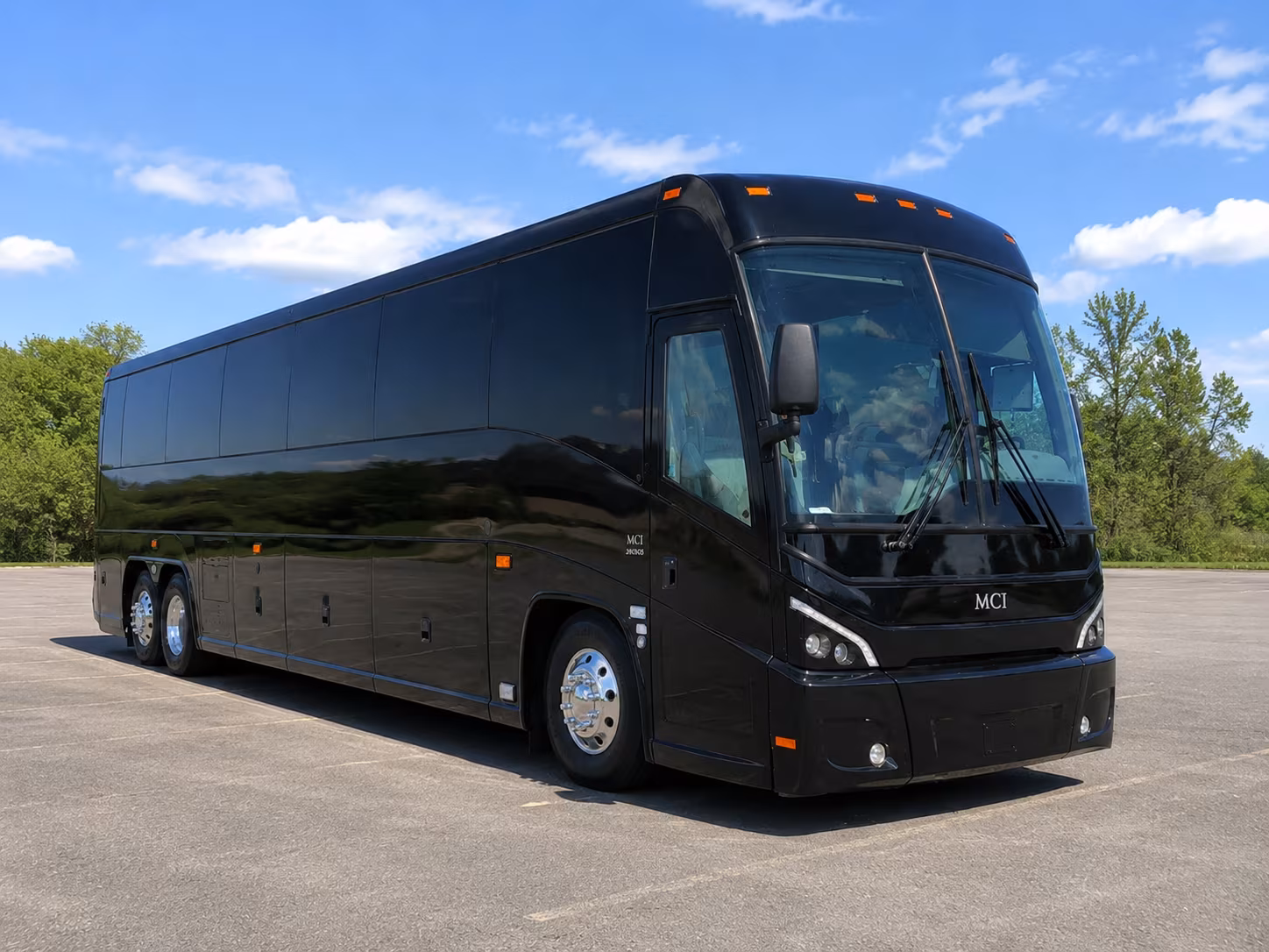 Lancaster School Event Transportation party bus exterior