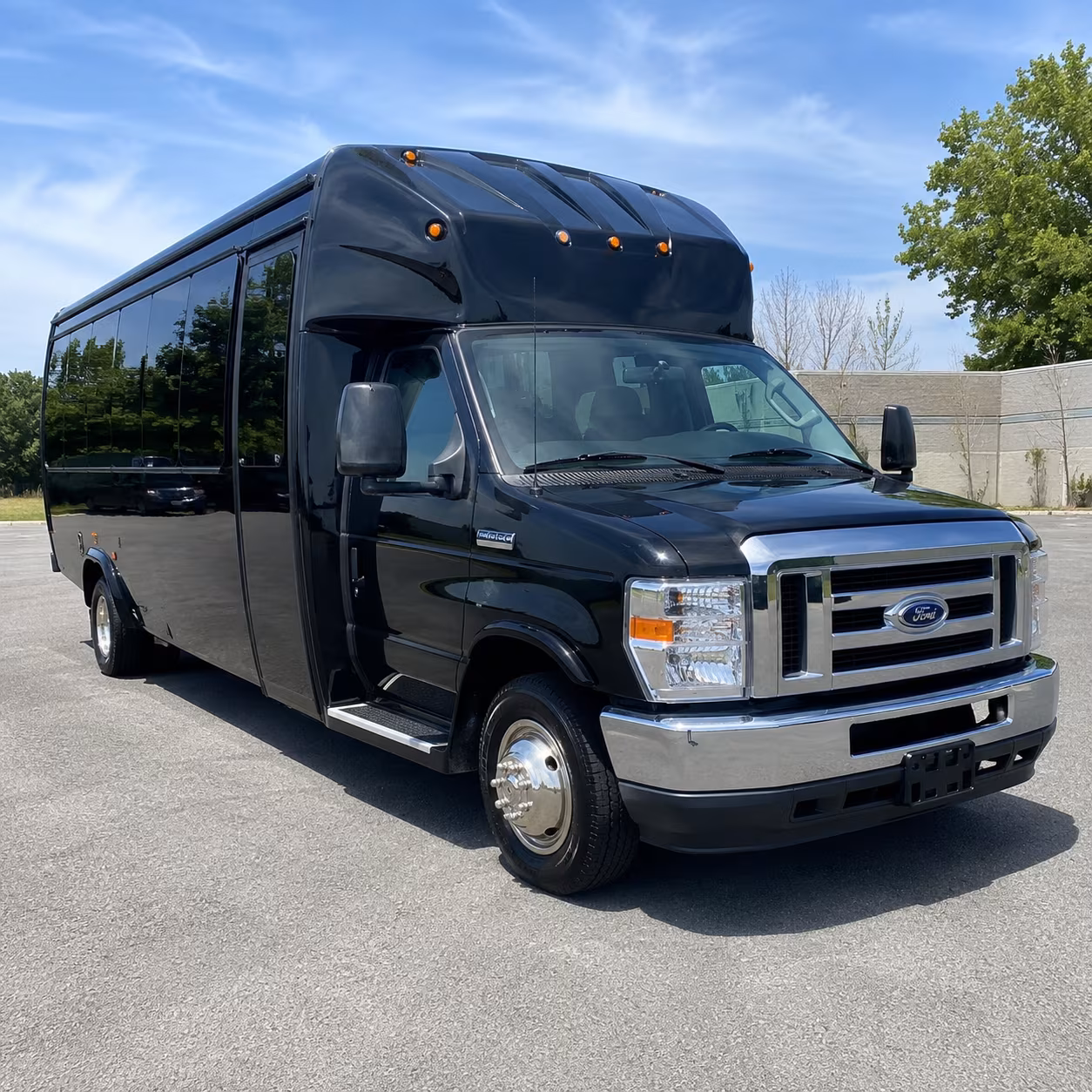 Lancaster Sporting Event Transportation party bus exterior