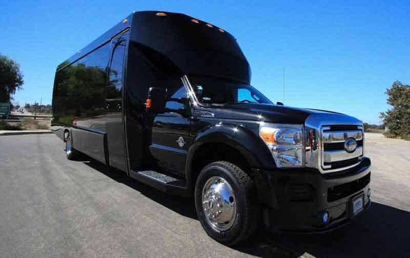 Santa Barbara 30 Passenger Party Bus Black